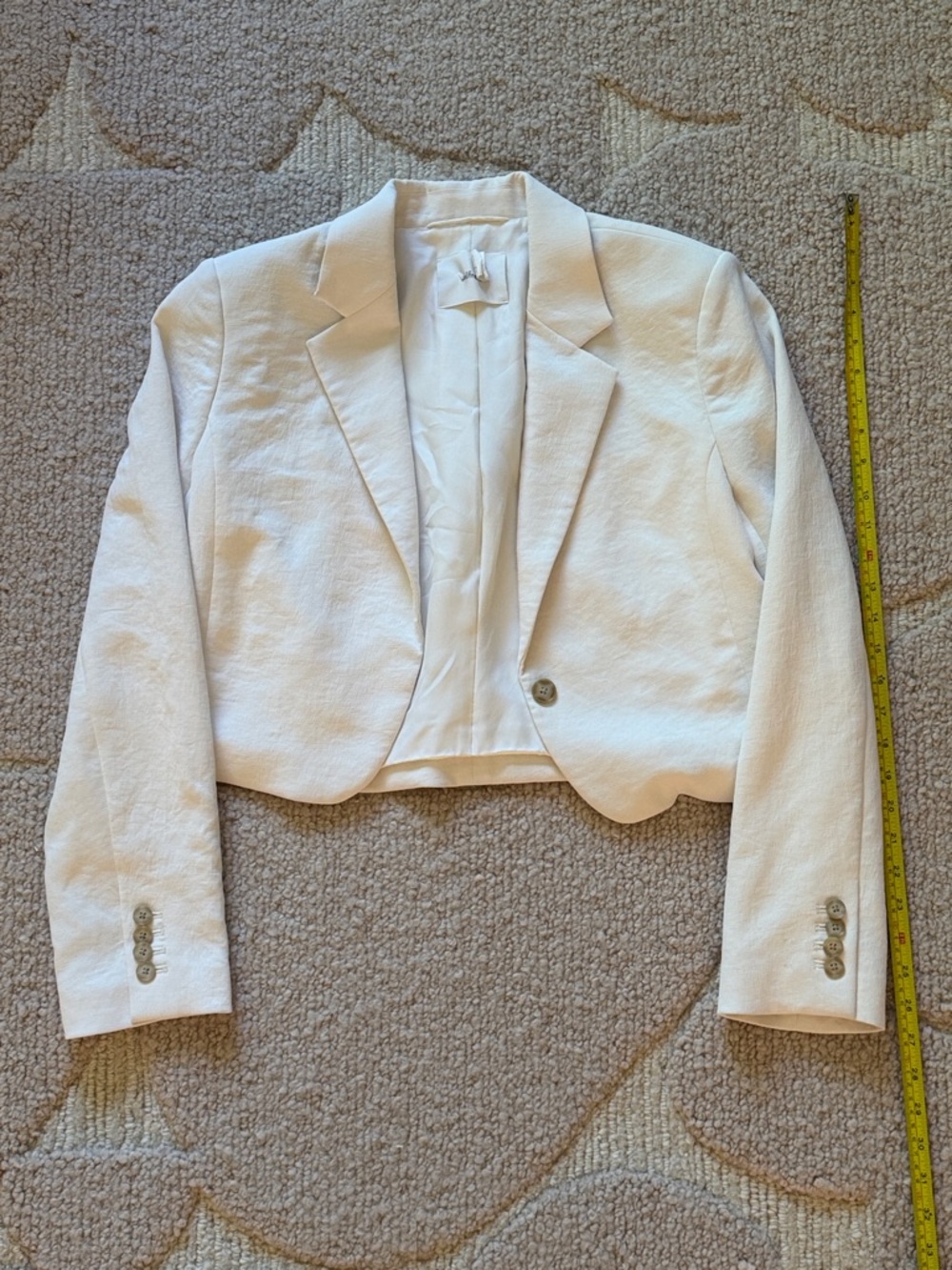 Wilfred White Cropped Blazer Jacket